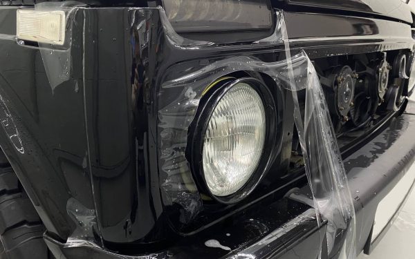 Lada Niva — Защита передней части плёнкой