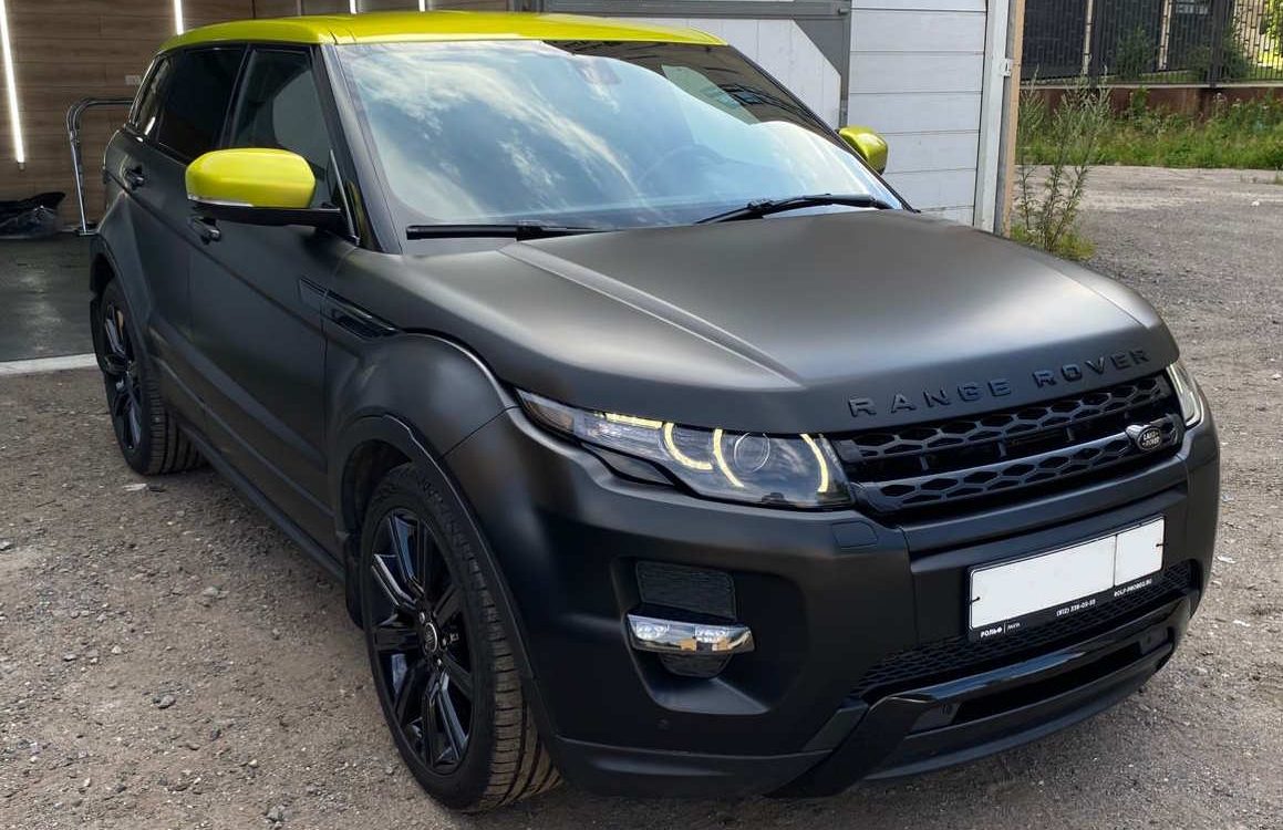 Range Rover Evoque — Комплексный рестайлинг