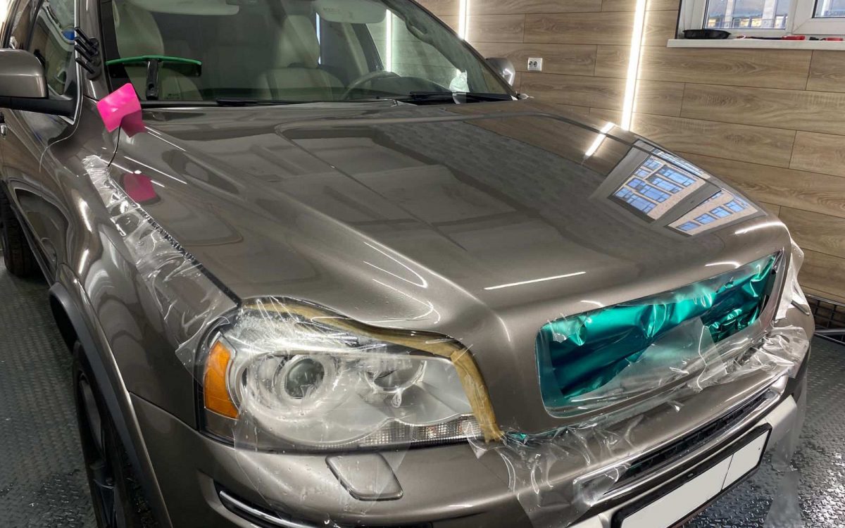 Volvo XC90 — Установка Bi-LED и защита плёнкой